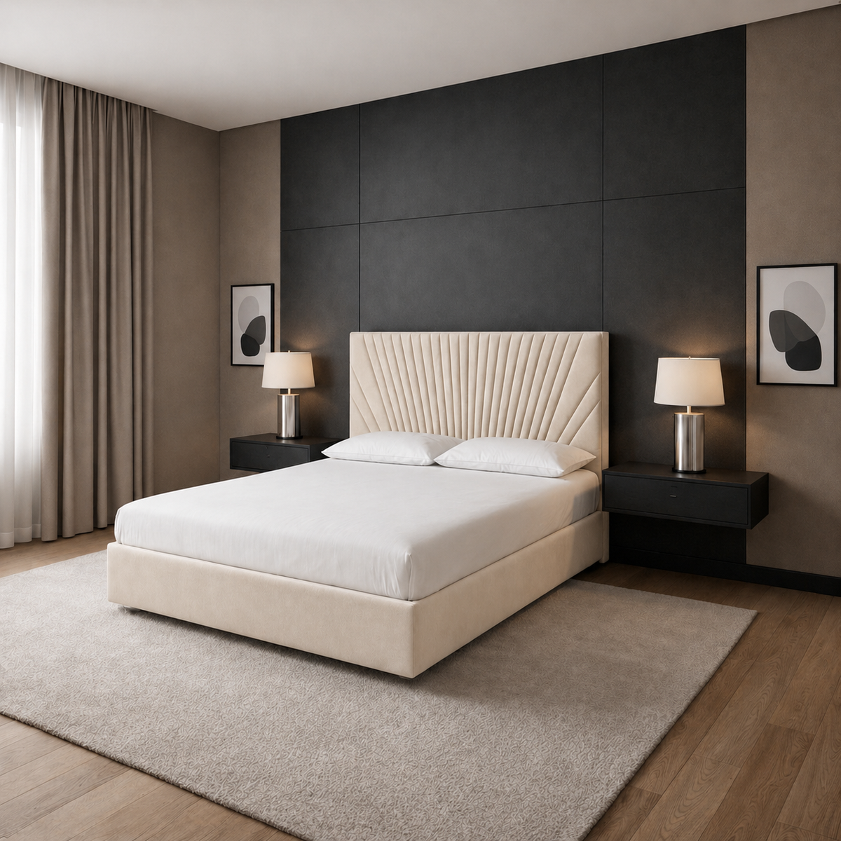 Solaro Ottoman Storage Bed