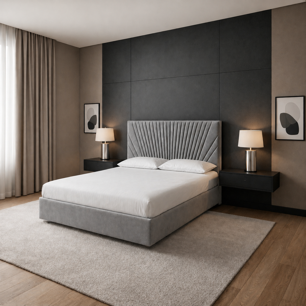 Solaro Ottoman Storage Bed