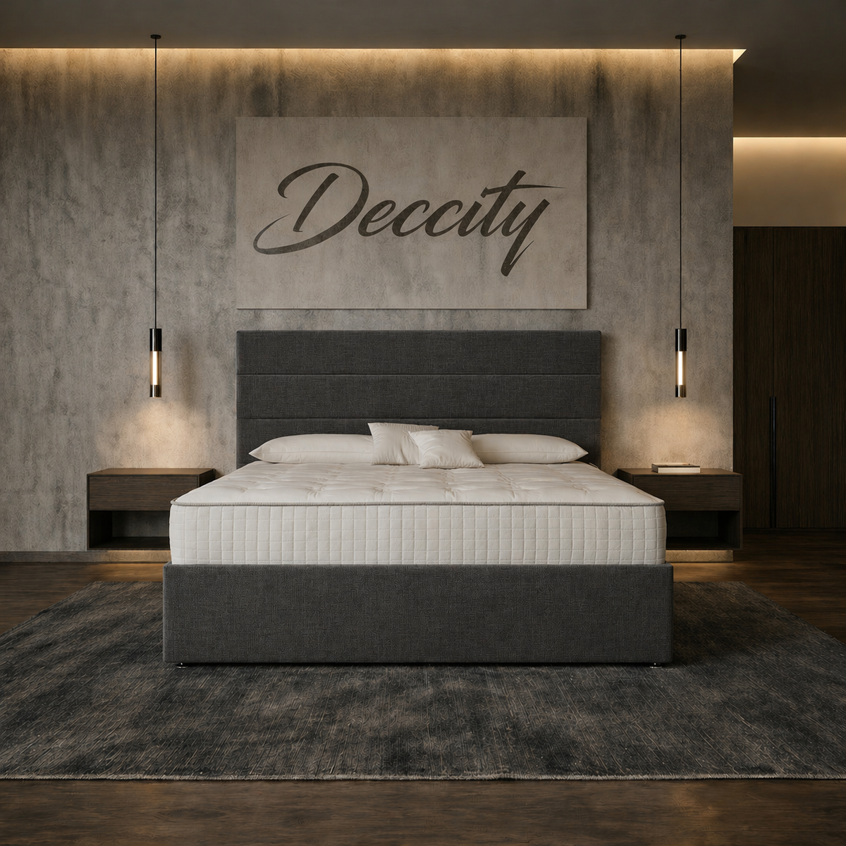 Triple Lines Divan Bed