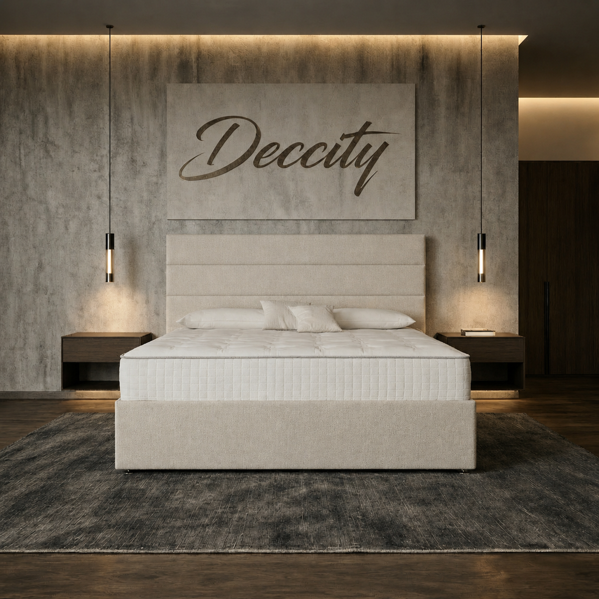 Triple Lines Divan Bed