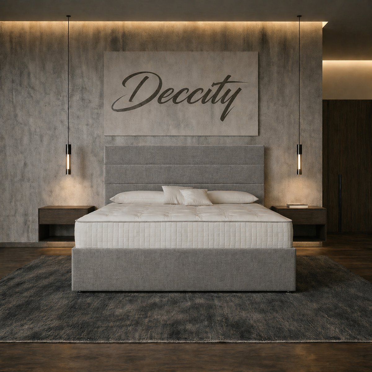 Triple Lines Divan Bed