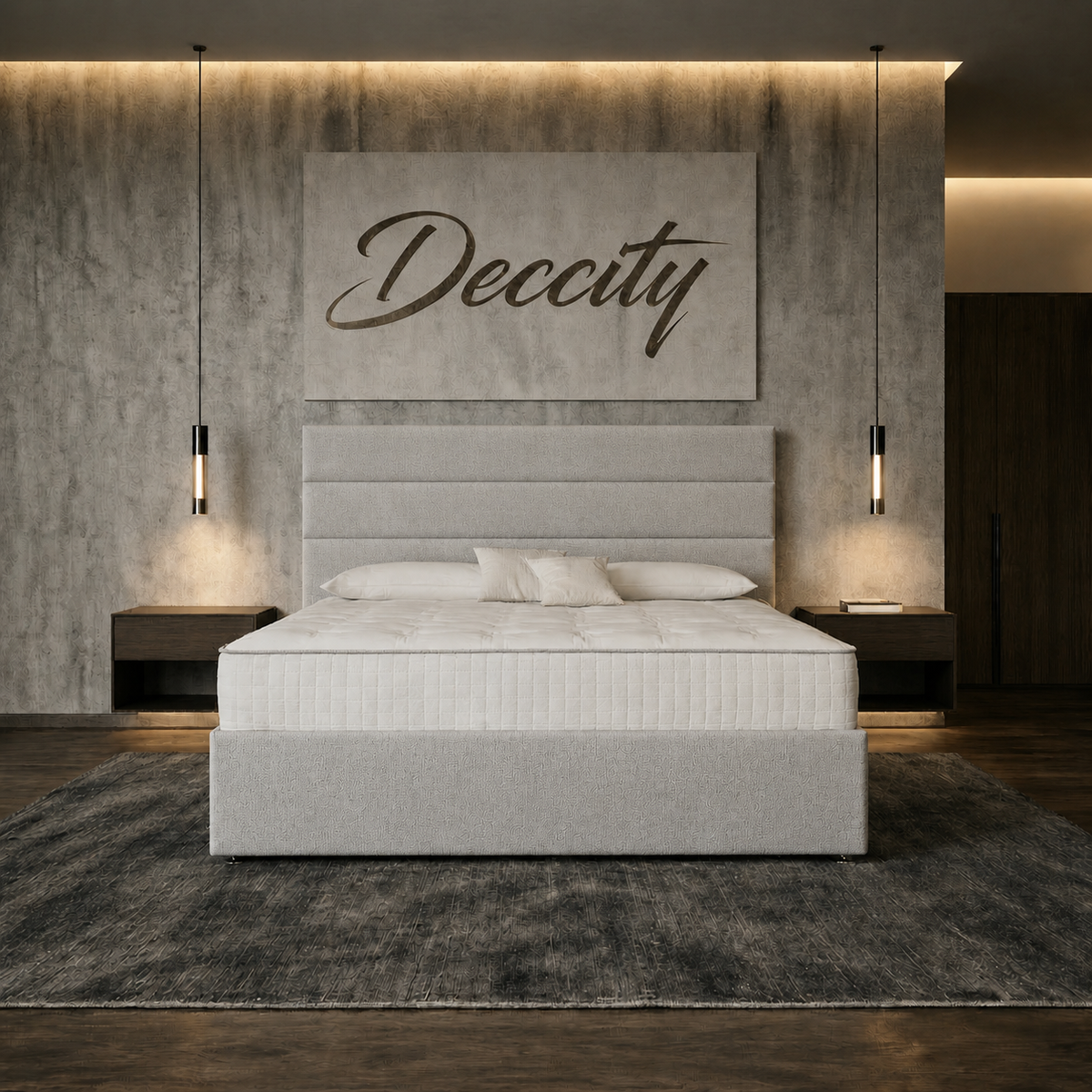 Triple Lines Divan Bed
