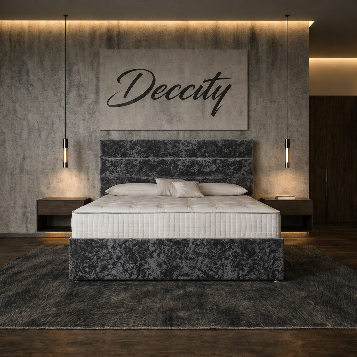Triple Lines Divan Bed