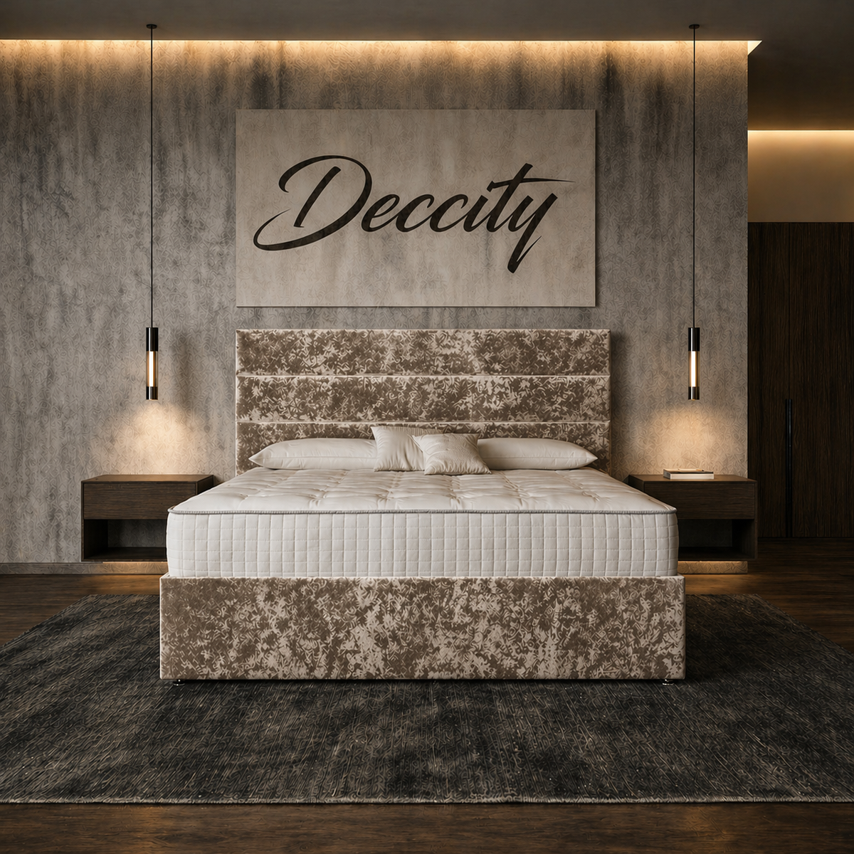 Triple Lines Divan Bed