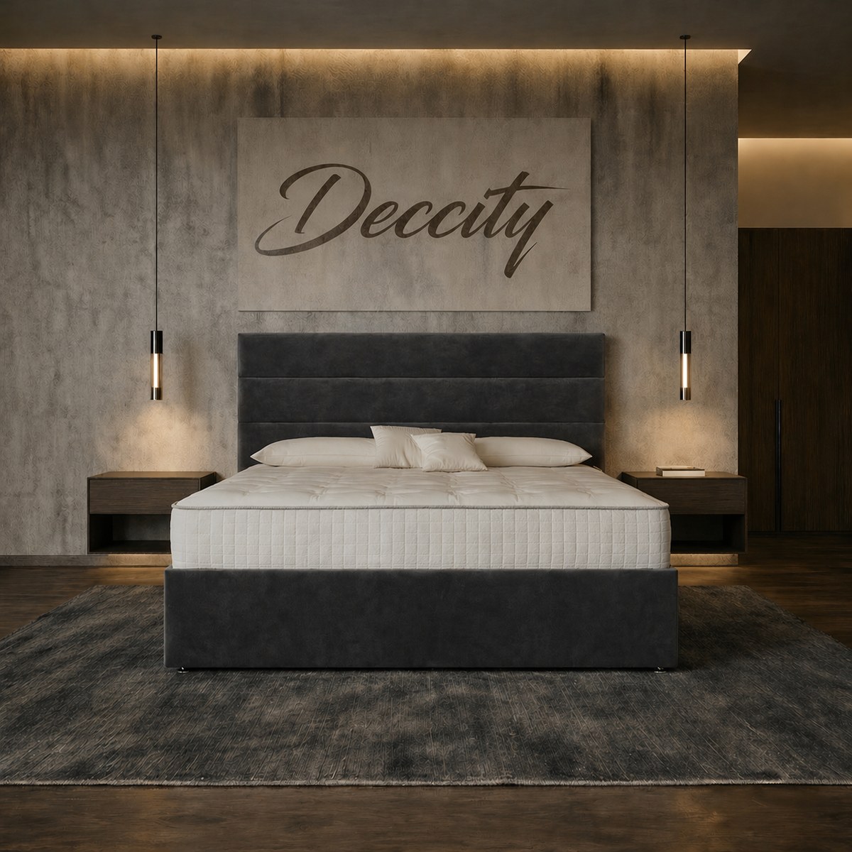 Triple Lines Divan Bed
