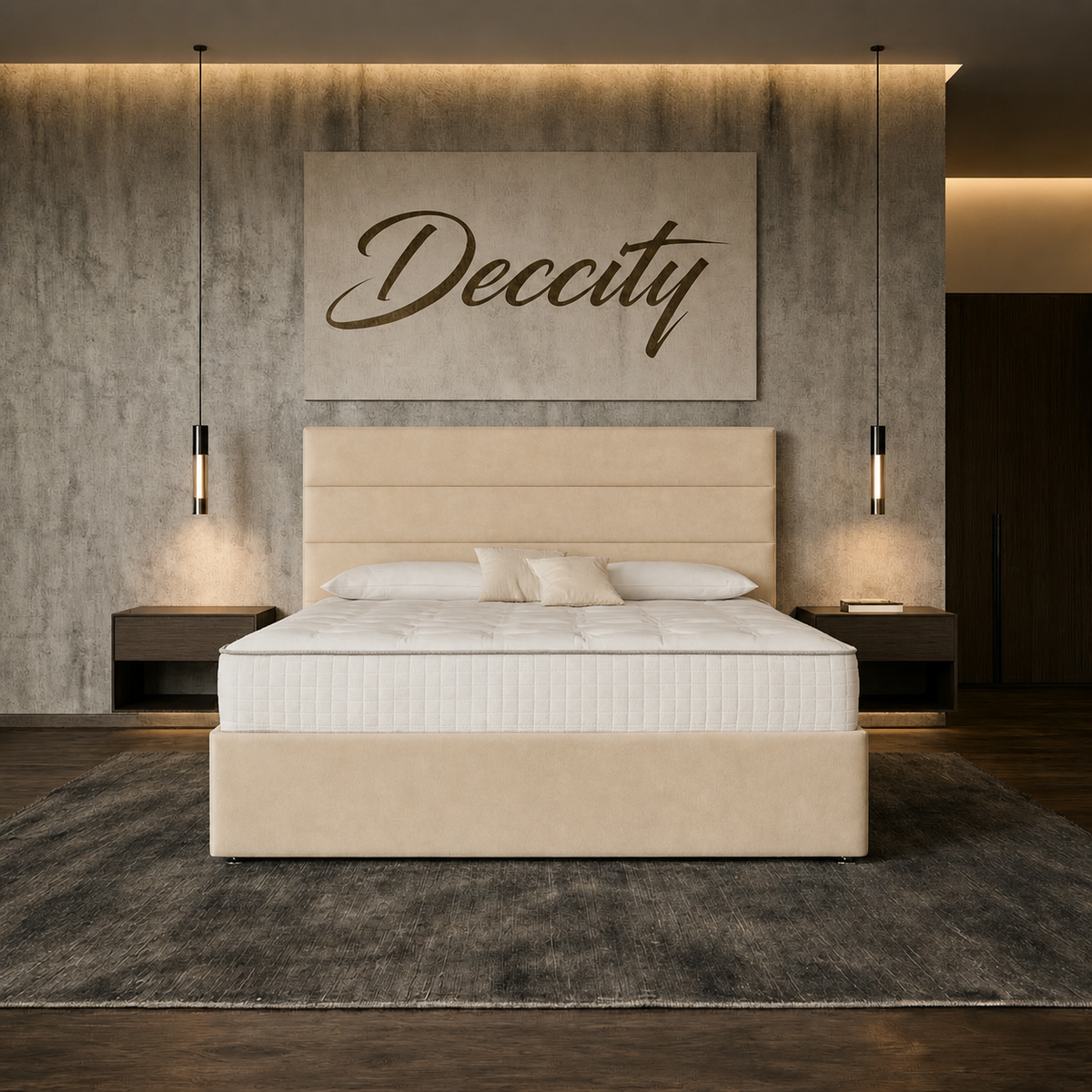 Triple Lines Divan Bed
