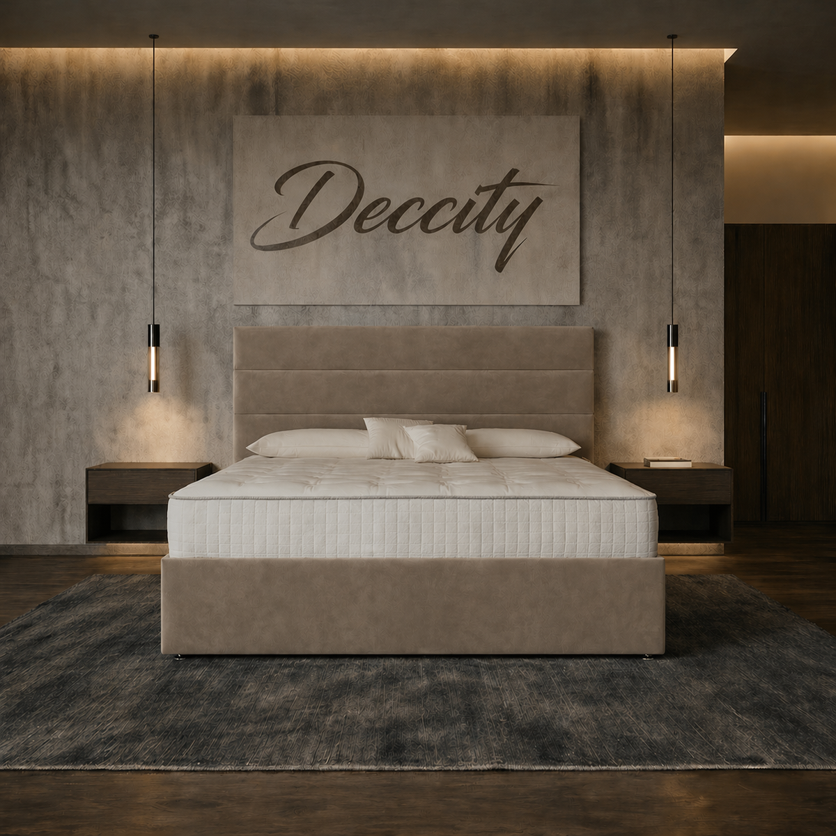 Triple Lines Divan Bed