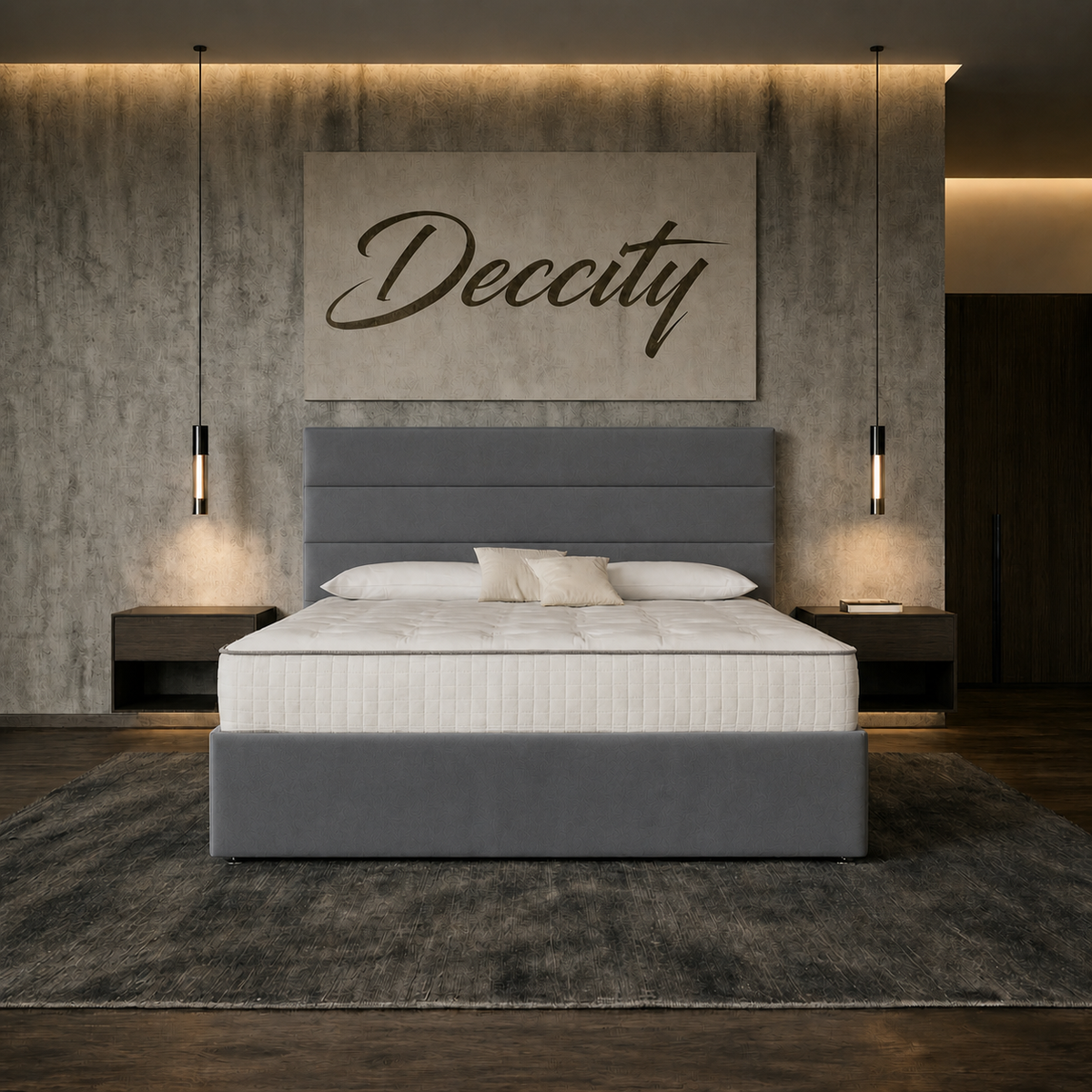 Triple Lines Divan Bed