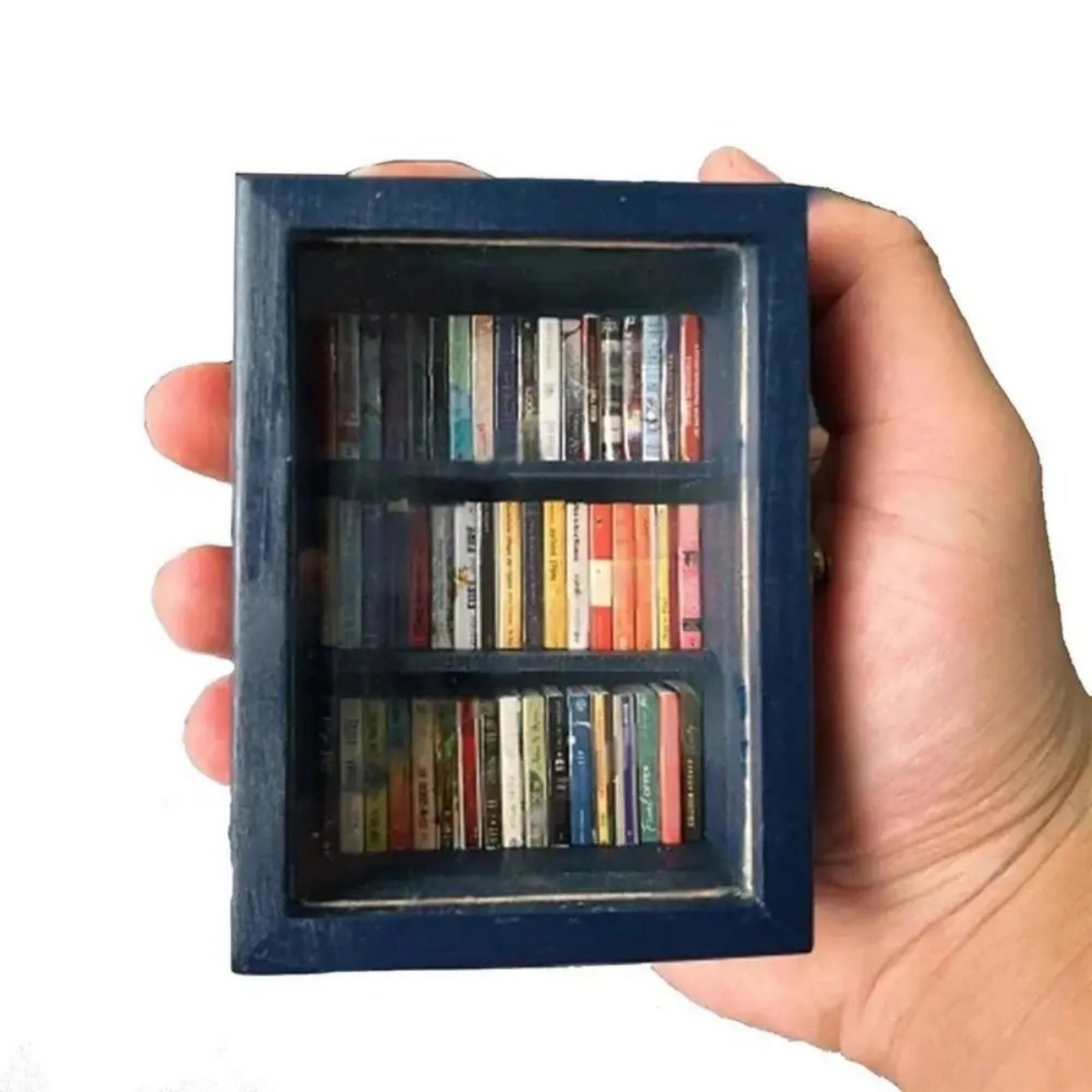 Mini Wooden Library