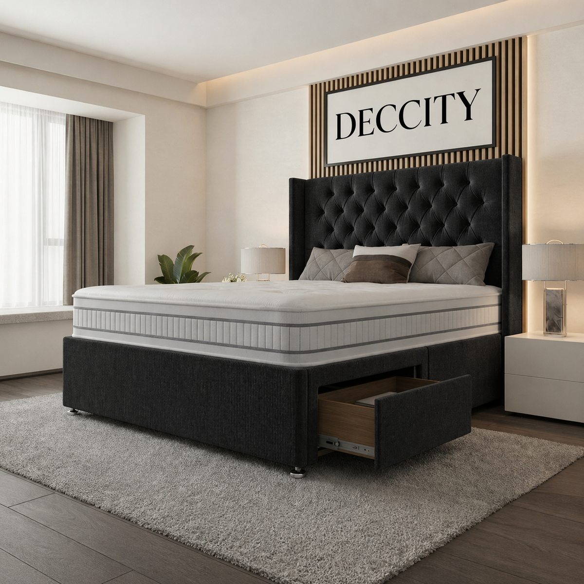 Cubed Divan Bed