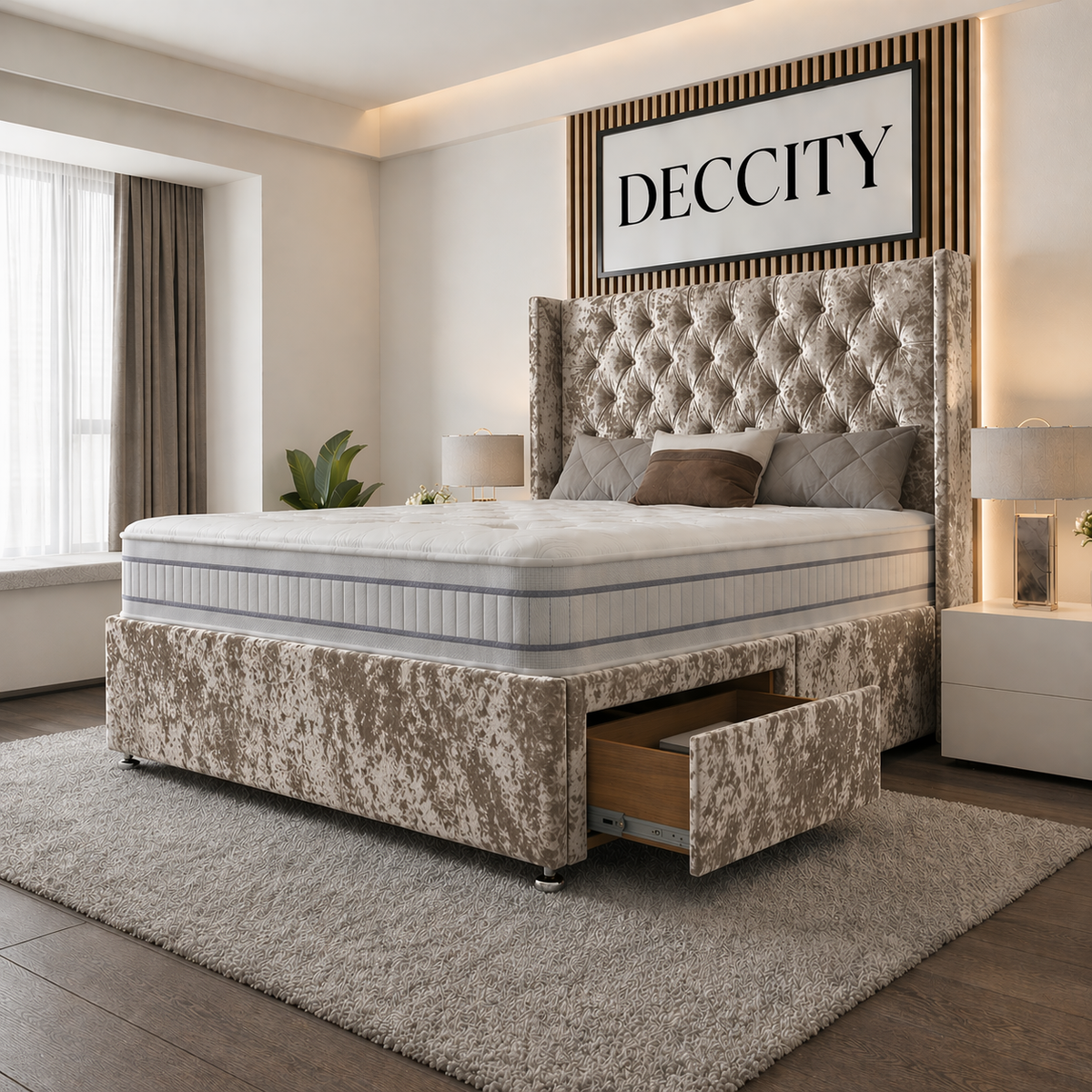 Cubed Divan Bed