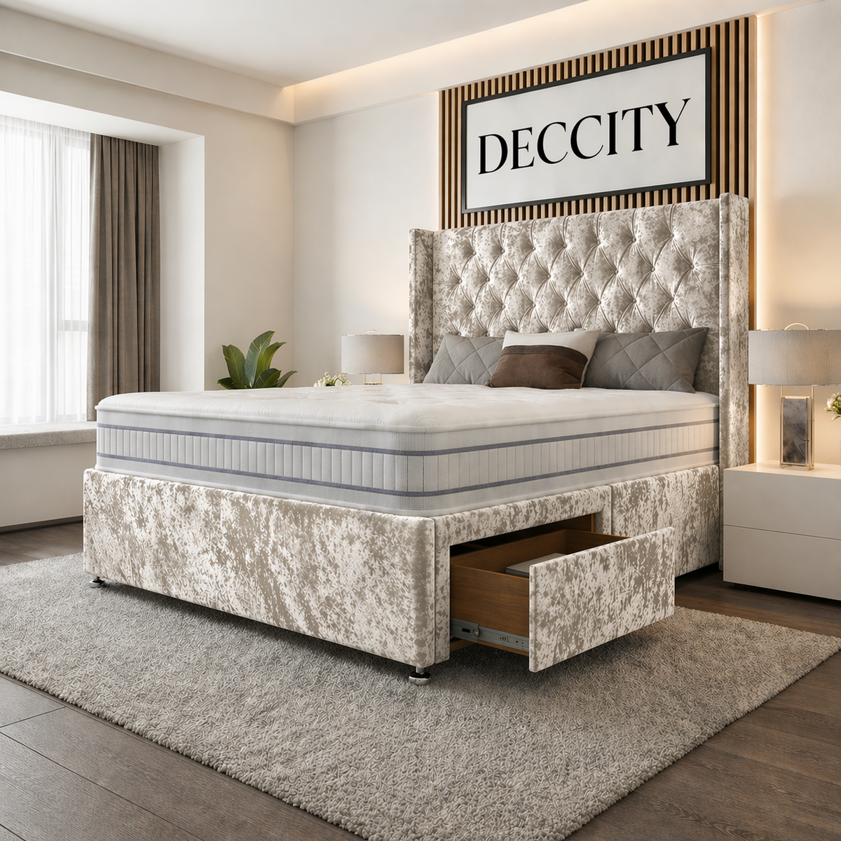 Cubed Divan Bed