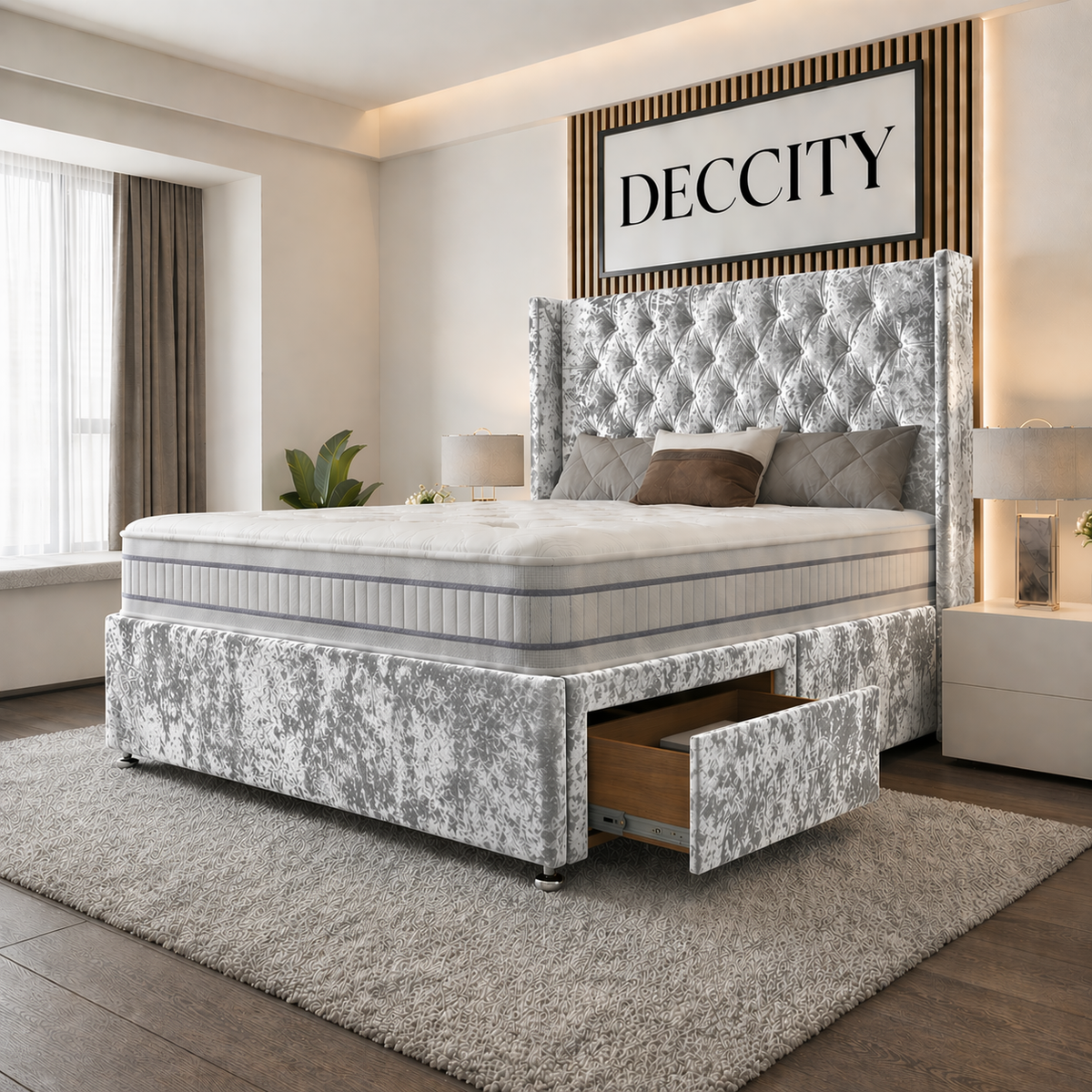 Cubed Divan Bed