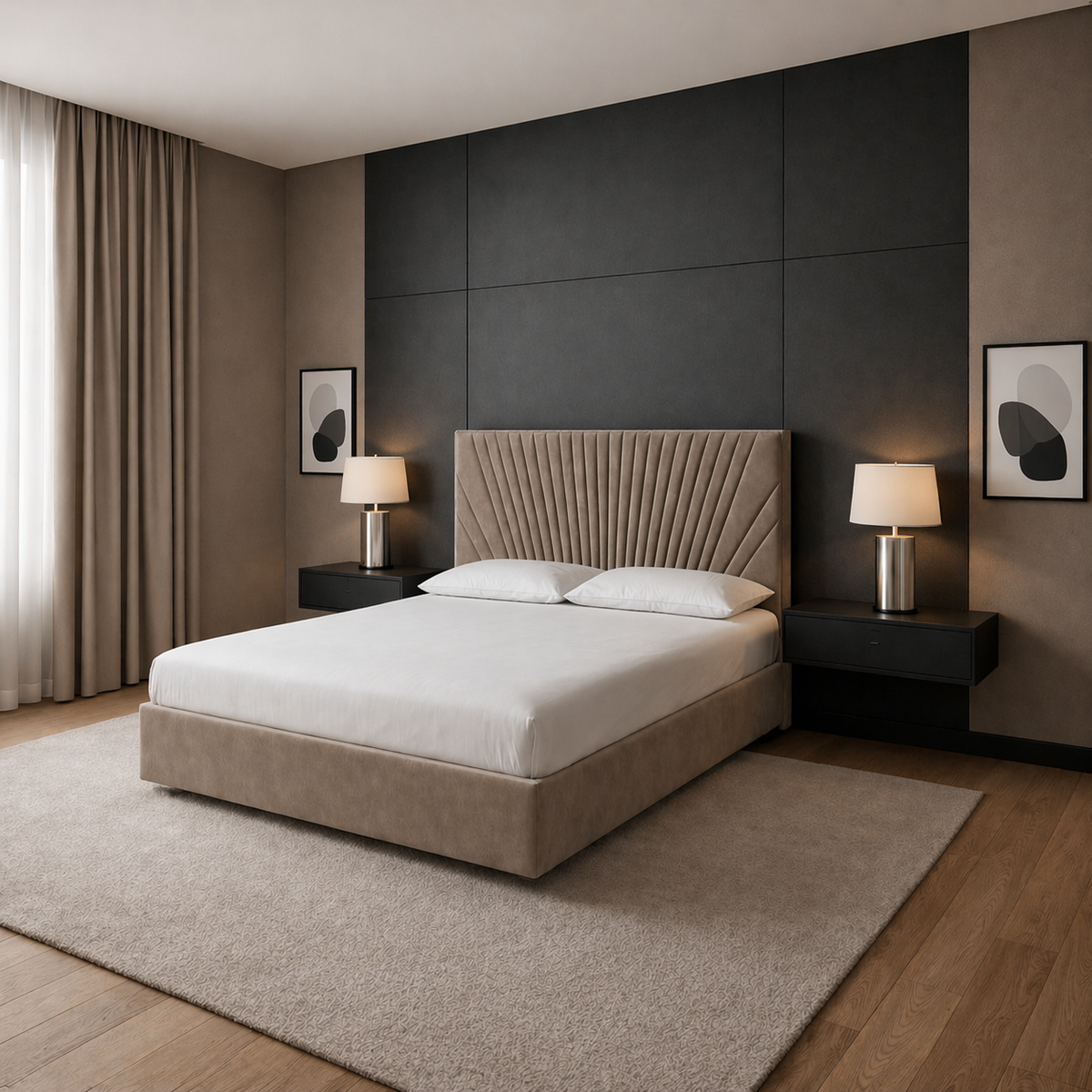 Solaro Ottoman Storage Bed