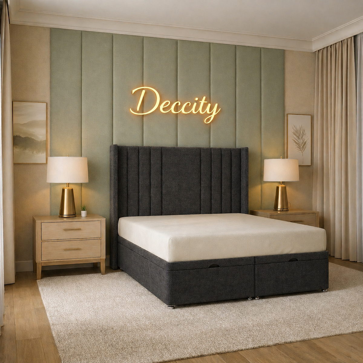 Vertex Ottoman Storage Bed
