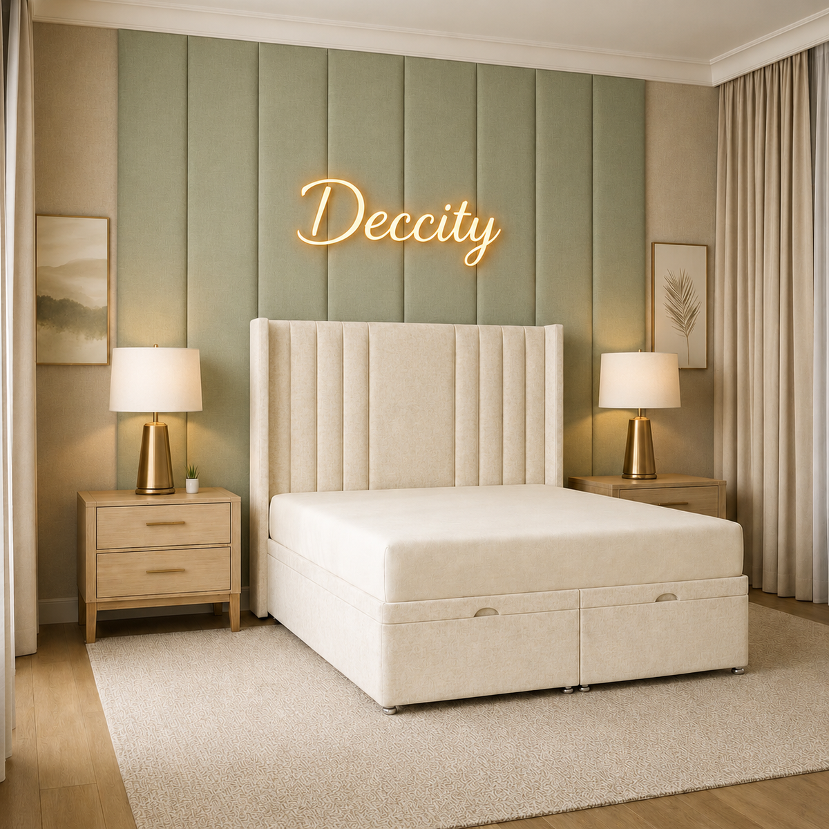 Vertex Ottoman Storage Bed
