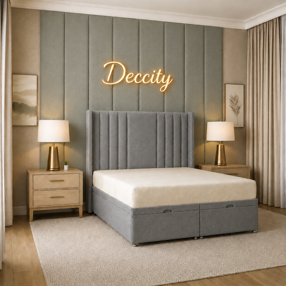 Vertex Ottoman Storage Bed