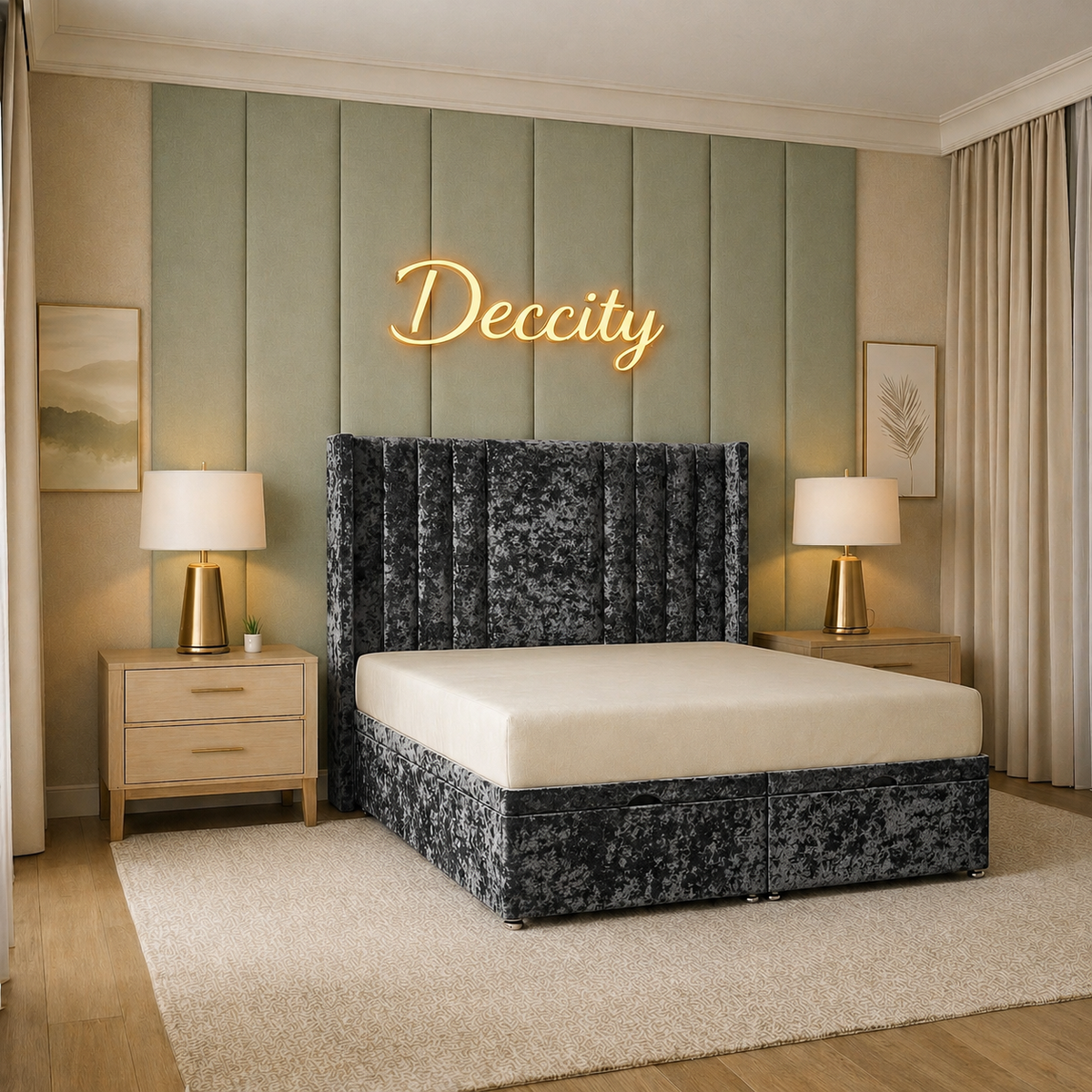 Vertex Ottoman Storage Bed