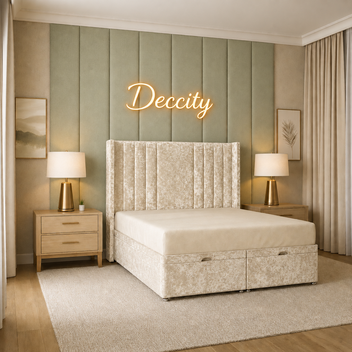 Vertex Ottoman Storage Bed