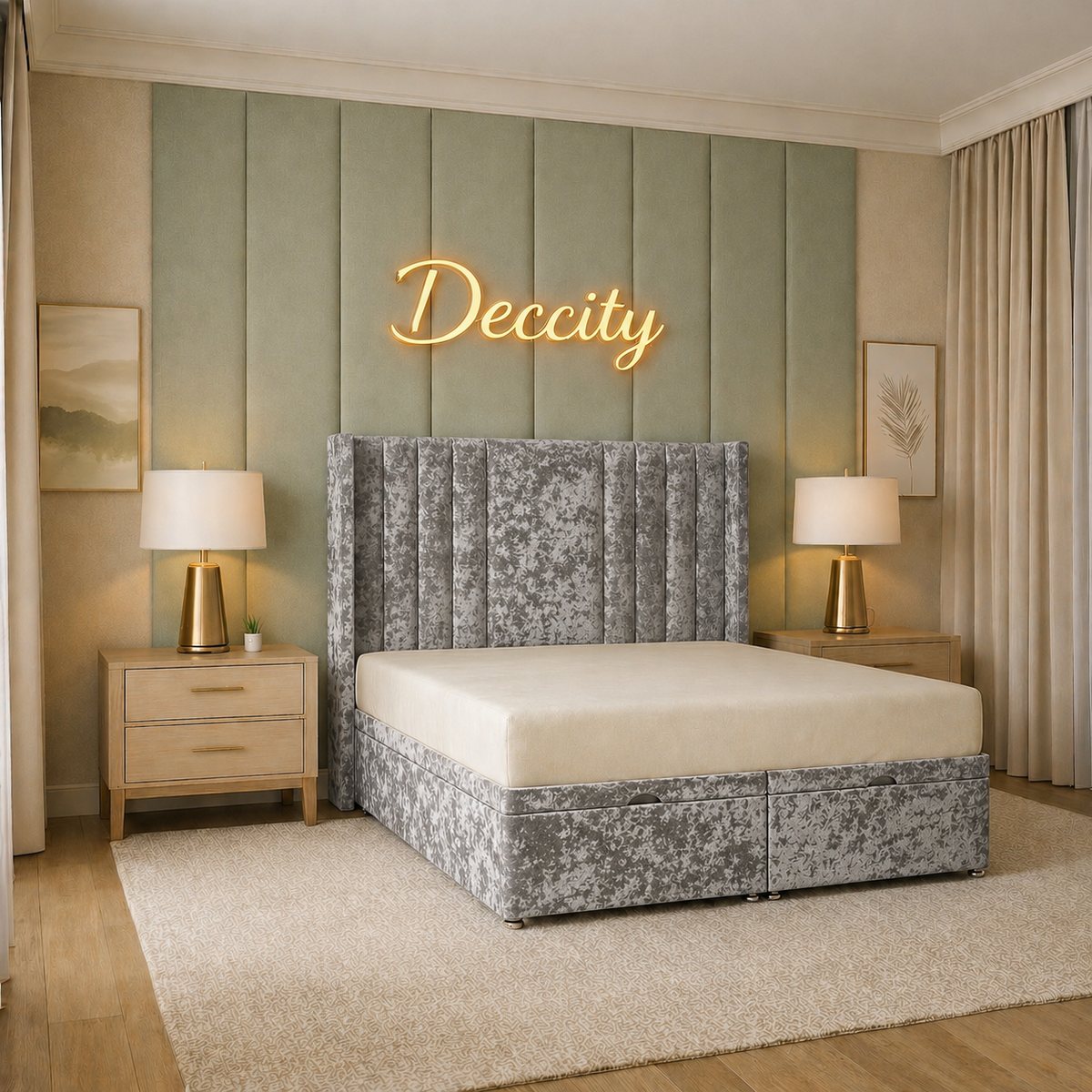 Vertex Ottoman Storage Bed
