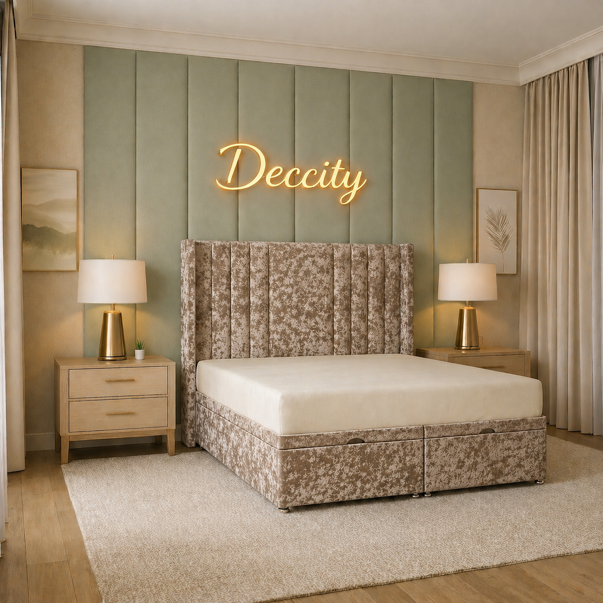 Vertex Ottoman Storage Bed