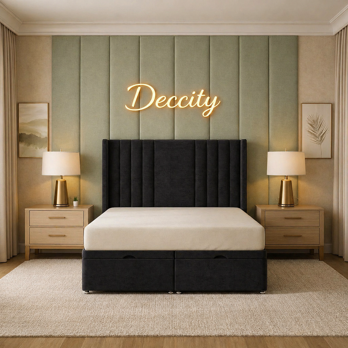 Vertex Ottoman Storage Bed