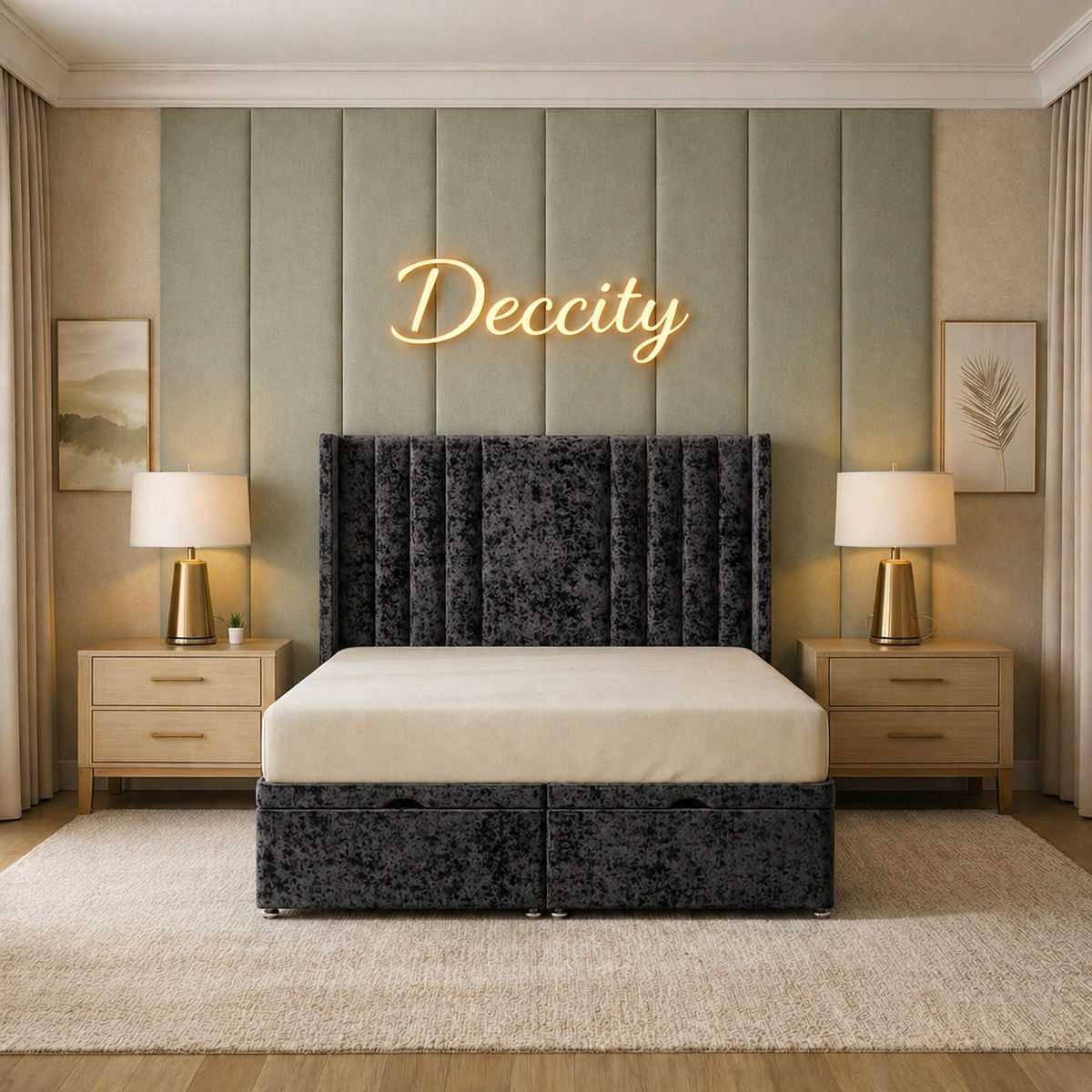Vertex Ottoman Storage Bed