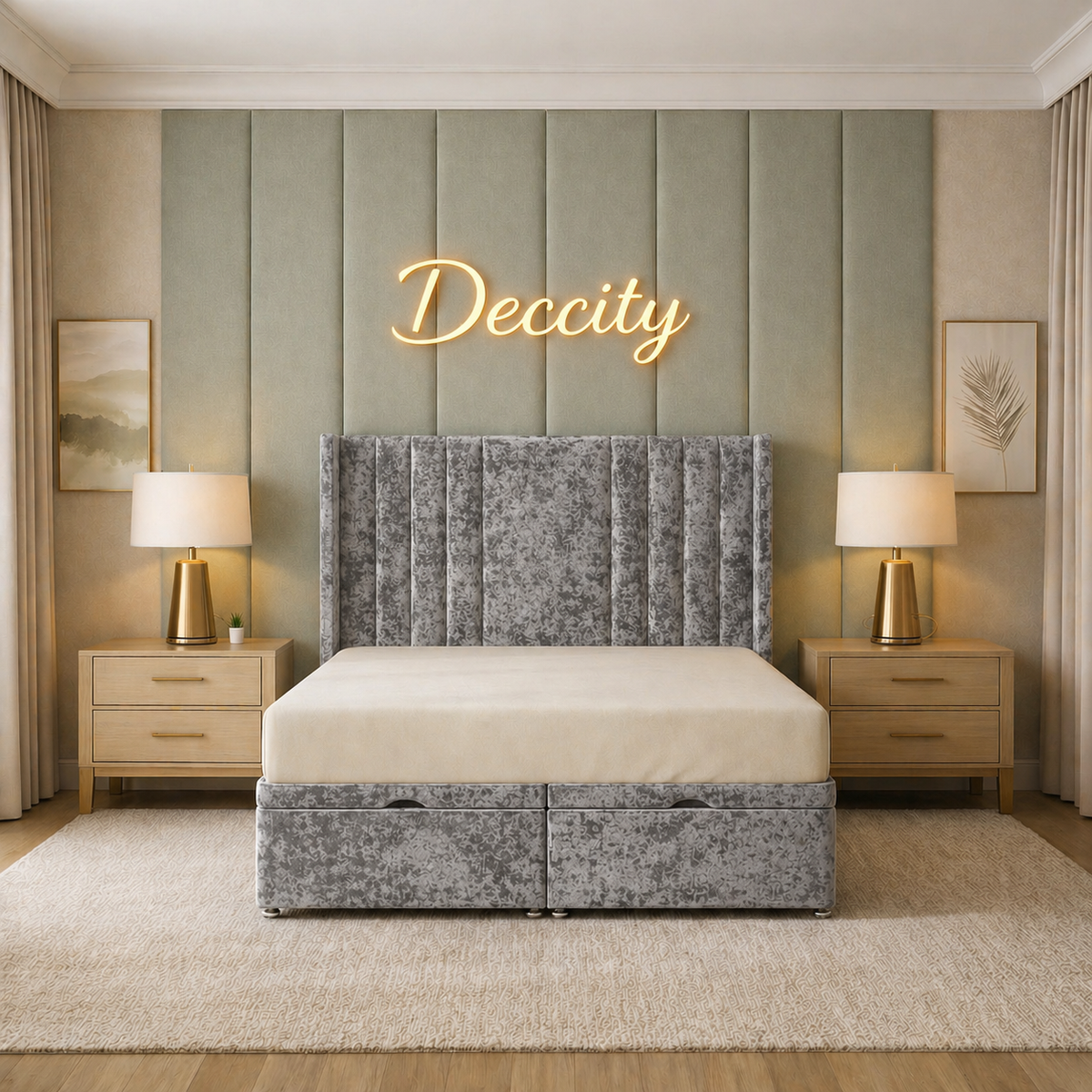 Vertex Ottoman Storage Bed