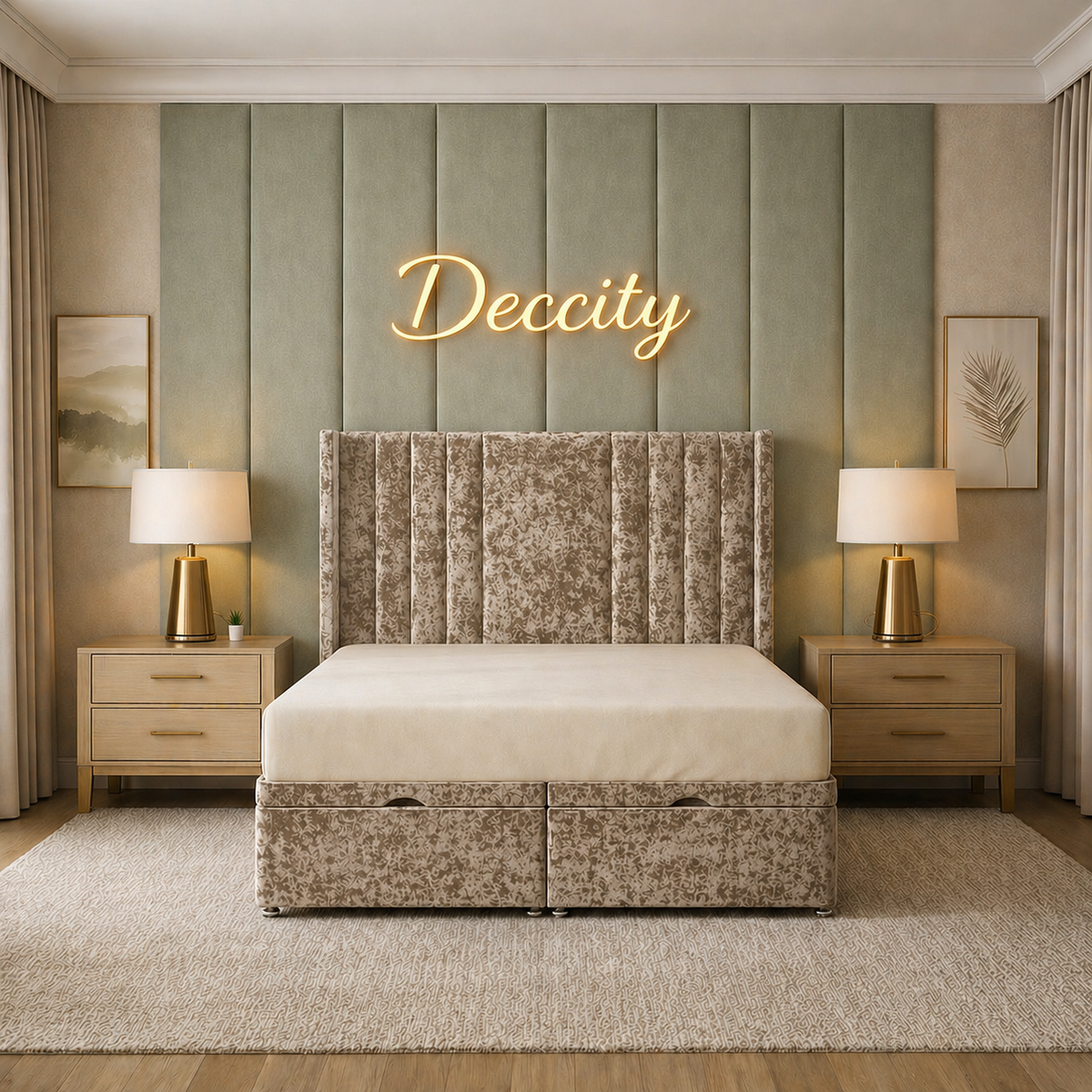Vertex Ottoman Storage Bed