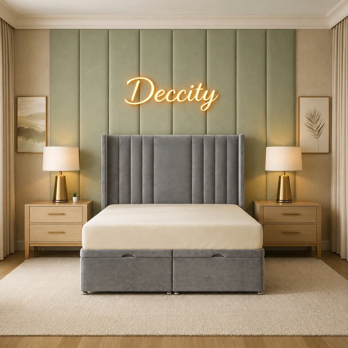 Vertex Ottoman Storage Bed