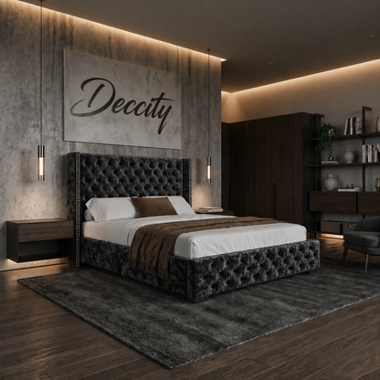 Wing Ottoman Storage Bed