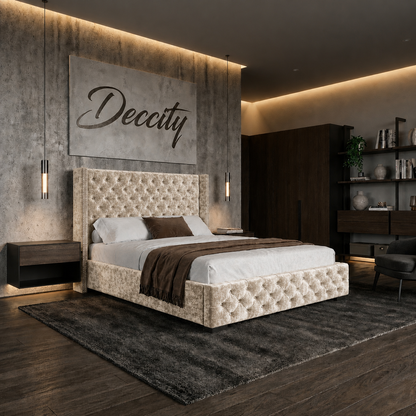Wing Ottoman Storage Bed