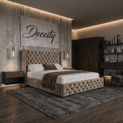 Wing Ottoman Storage Bed