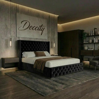 Wing Ottoman Storage Bed