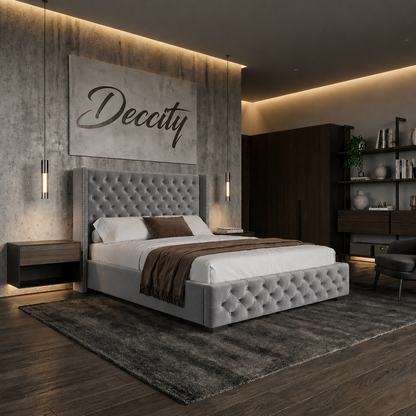Wing Ottoman Storage Bed