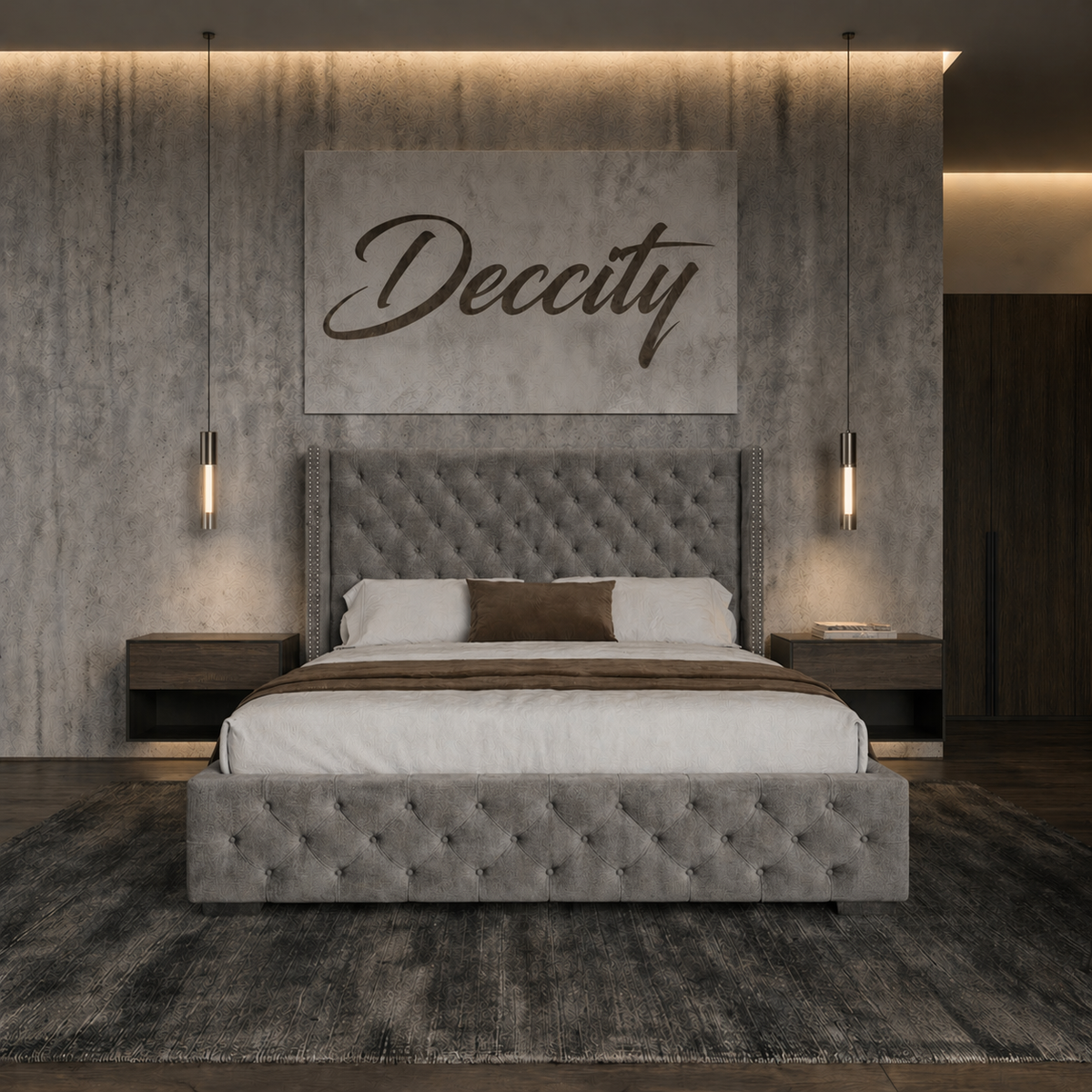 Wing Ottoman Storage Bed