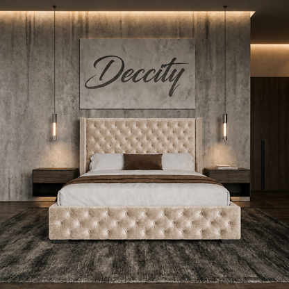 Wing Ottoman Storage Bed