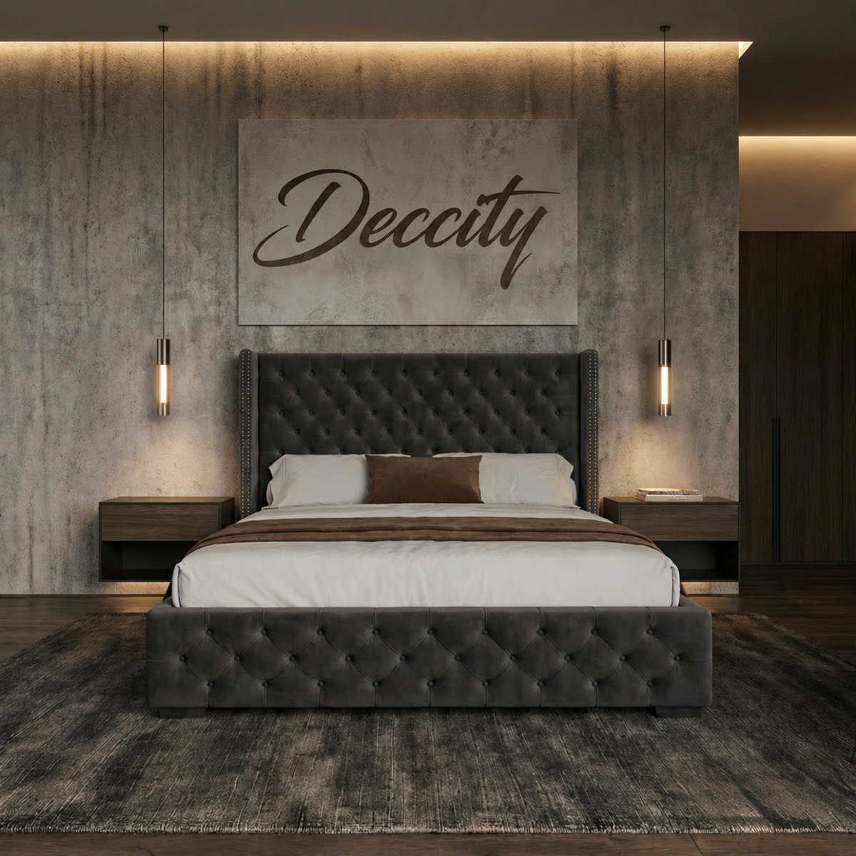 Wing Ottoman Storage Bed