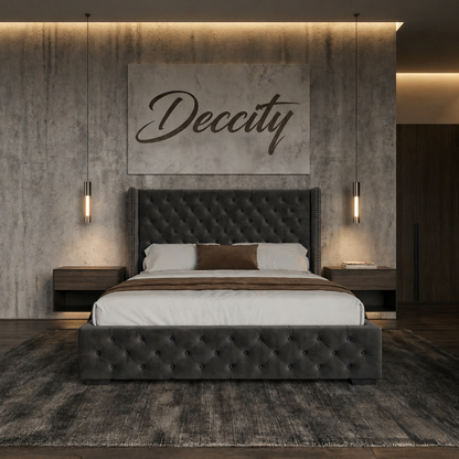 Wing Ottoman Storage Bed